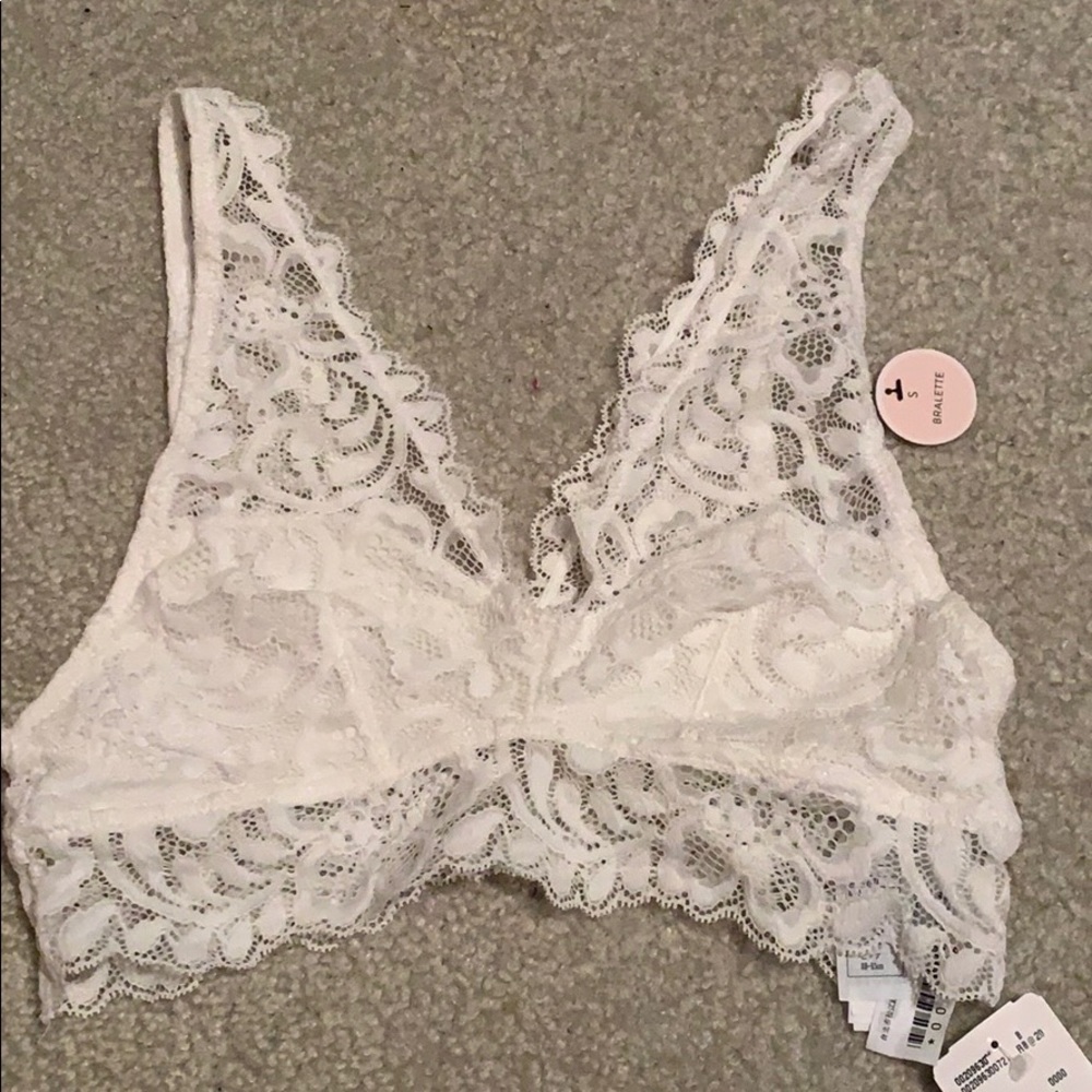 Forever 21 white bralette